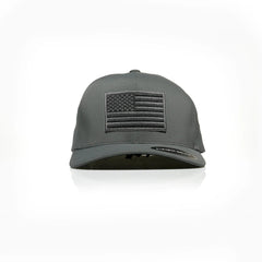 USA Black Flag Patch Flexfit Delta