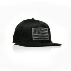 USA Black Flag Patch Flexfit Snapback 110