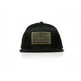 USA Green Flag Patch Flexfit Snapback 110