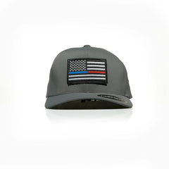 Thin Blue/Red Line Patch Flexfit Delta