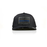 Thin Blue Line Patch Flexfit Delta