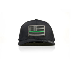Thin Green Line Patch Flexfit Delta