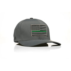 Thin Green Line Patch Flexfit Delta