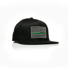 Thin Green Line Patch Flexfit 110