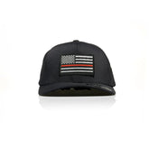 Thin Red Line Patch Flexfit Delta
