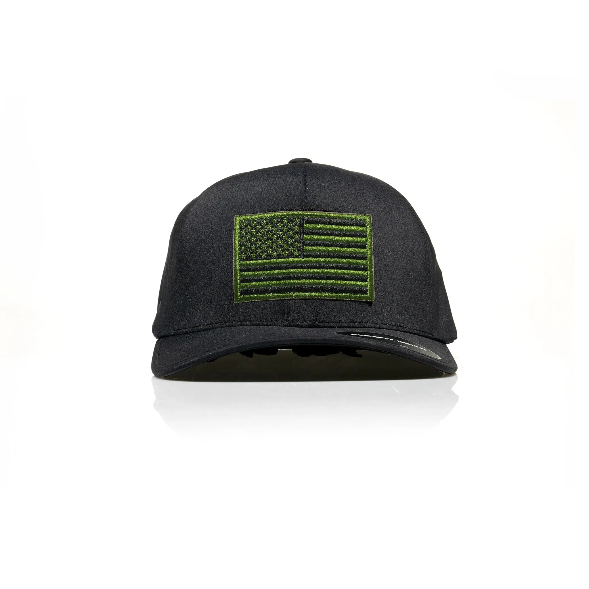 USA Green Flag Patch Flexfit Delta