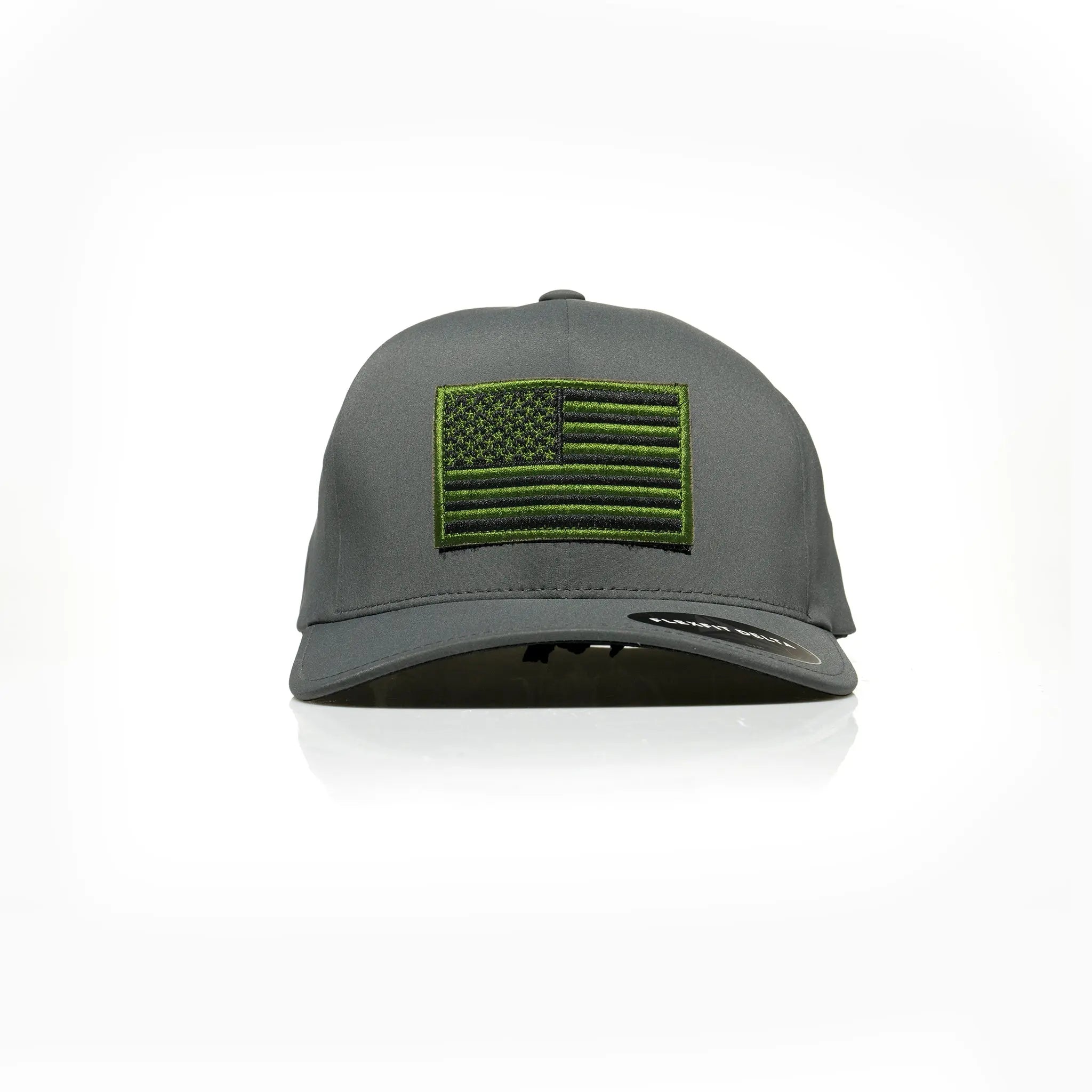 USA Green Flag Patch Flexfit Delta