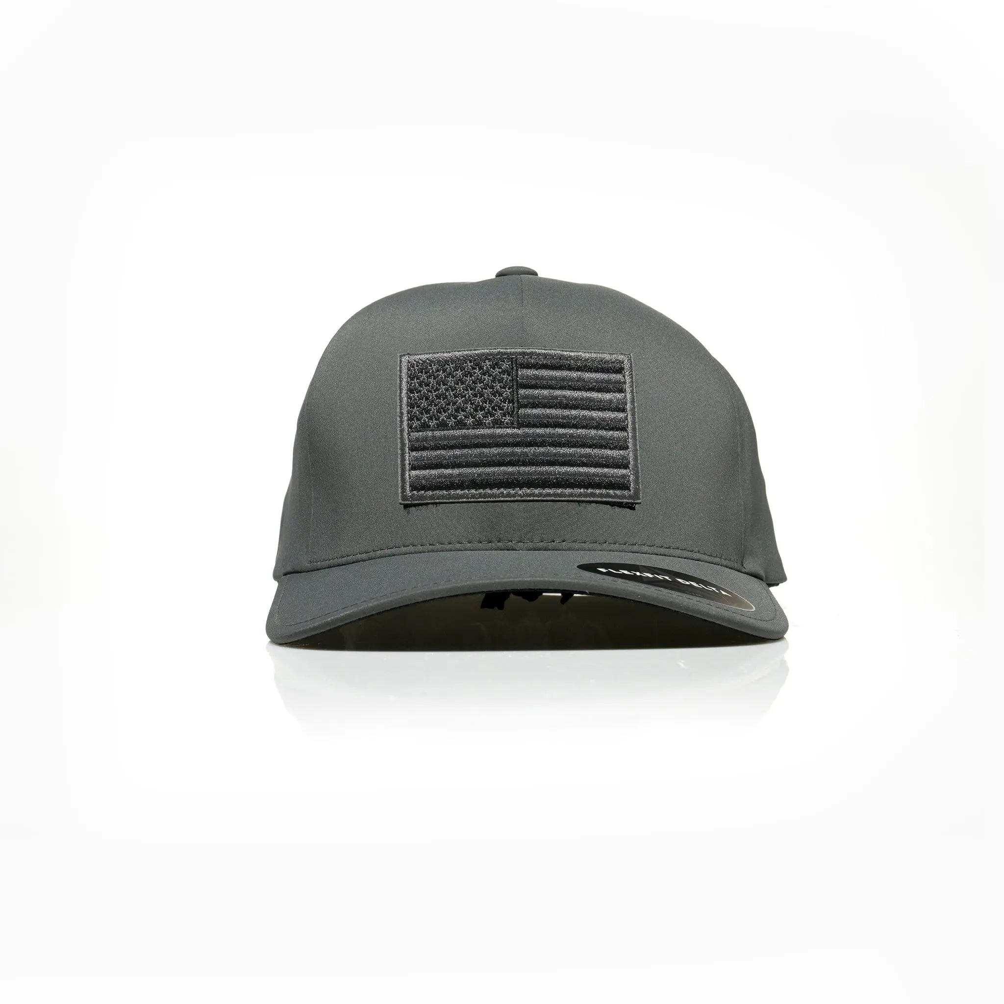 USA Black Flag Patch Flexfit Delta