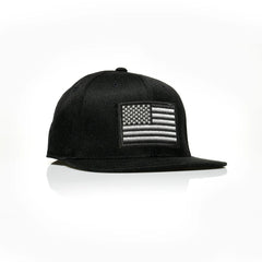 USA Black Flag Patch Flexfit Snapback 110
