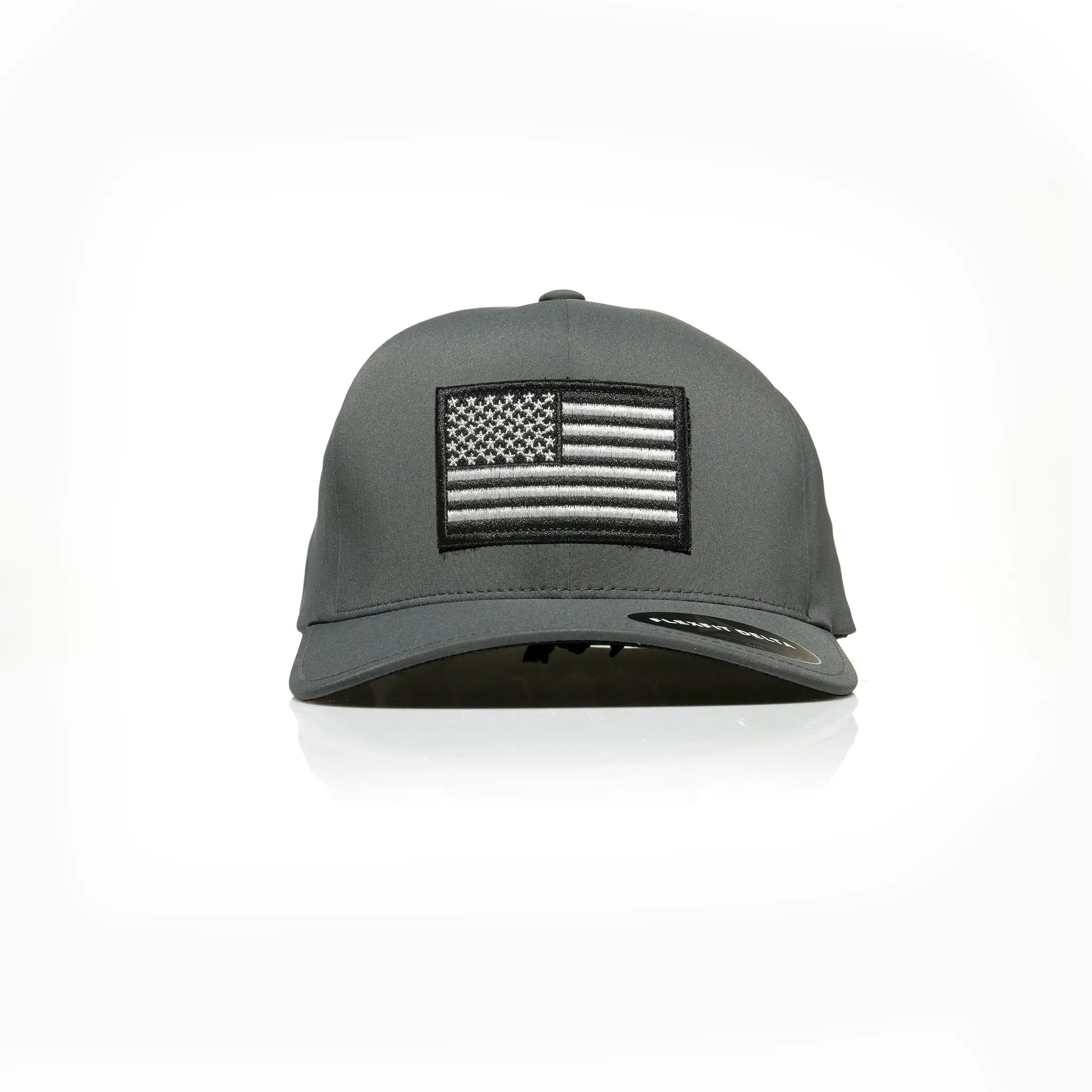 USA Black Flag Patch Flexfit Delta