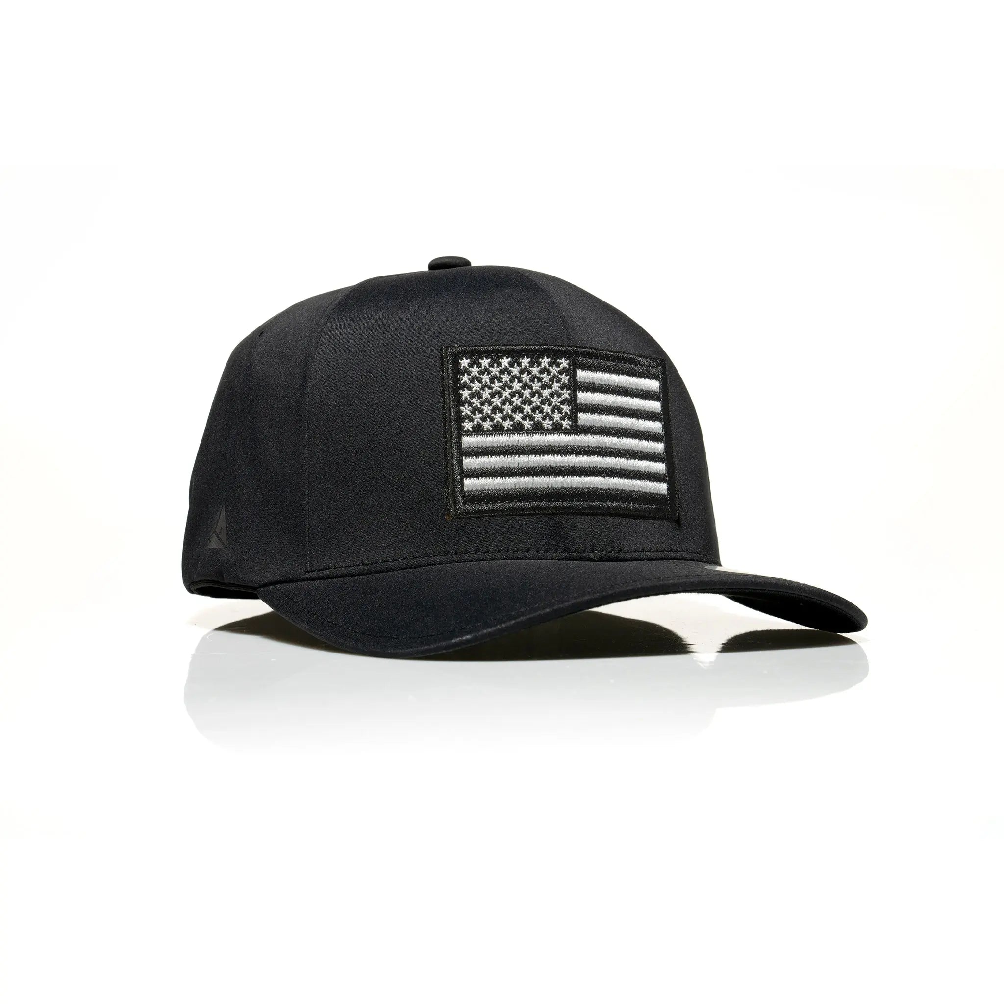 USA Black Flag Patch Flexfit Delta