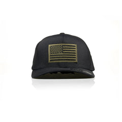 USA Green Flag Patch Flexfit Delta