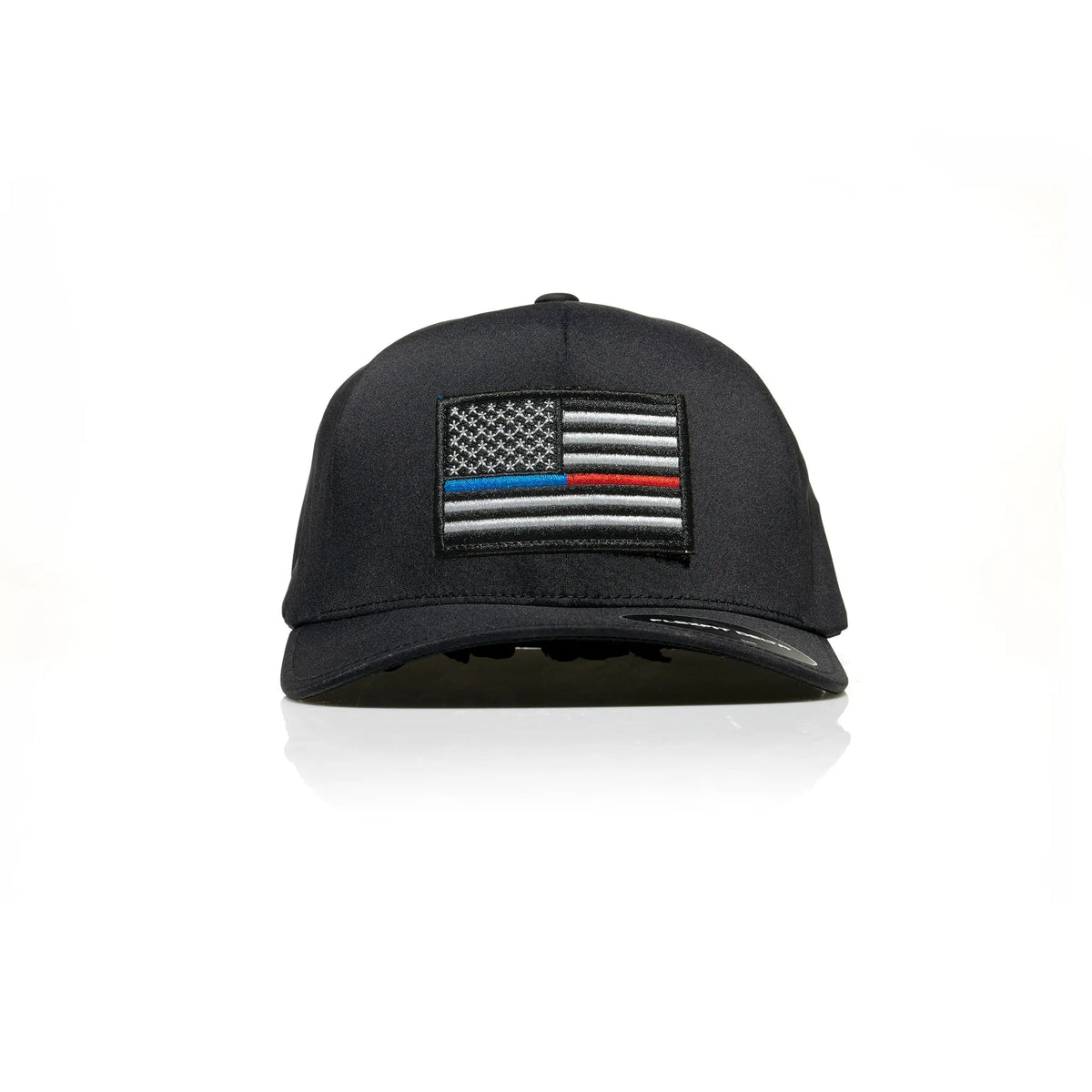 Thin Blue/Red Line Patch Flexfit Delta