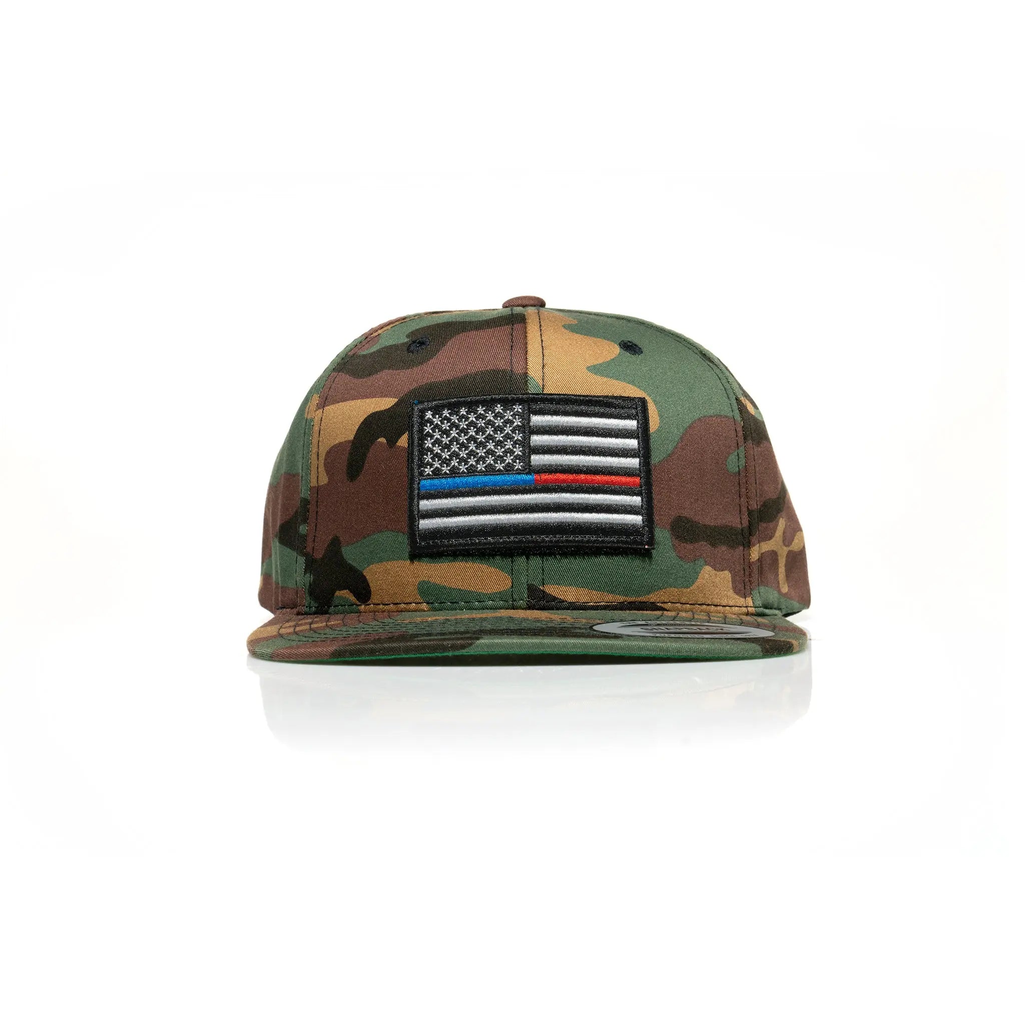Thin Blue/Red Line Patch Snapback