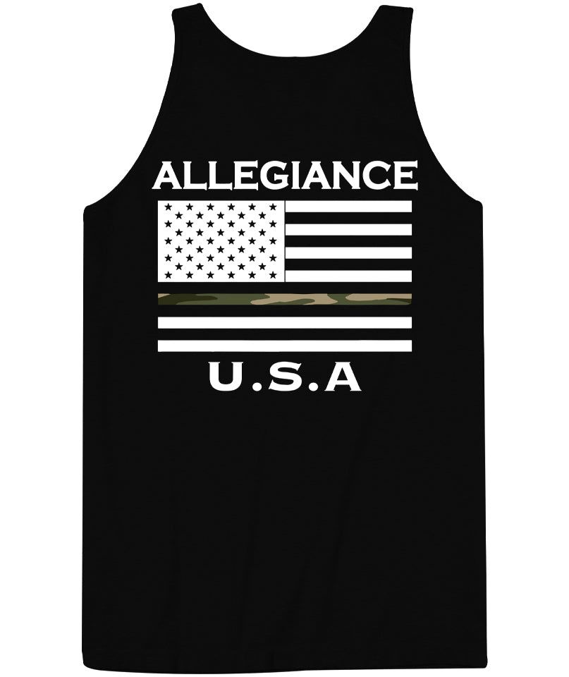 Camo Line Back Hit Tank Top