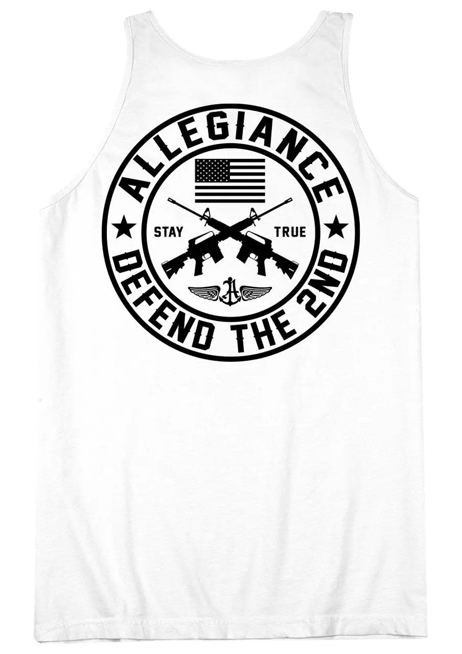 Defend the Second Back Hit Tank Top