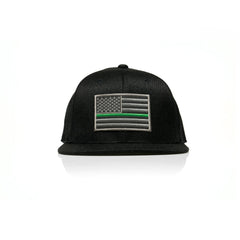 Thin Green Line Patch Flexfit 110