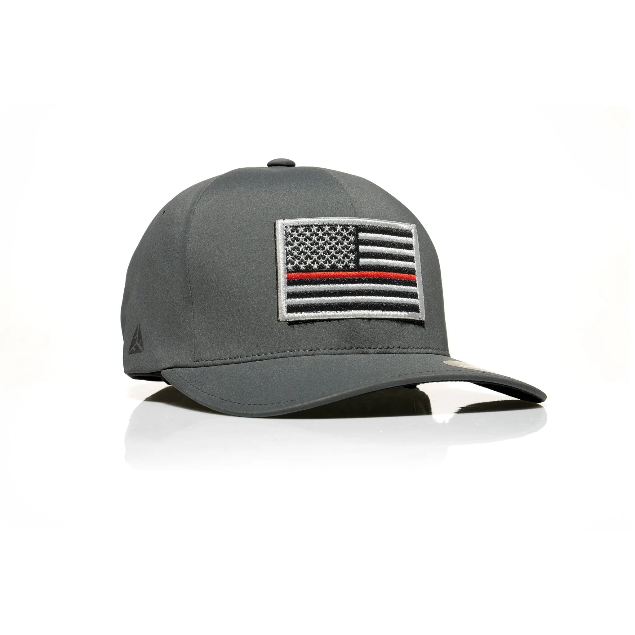 Thin Red Line Patch Flexfit Delta