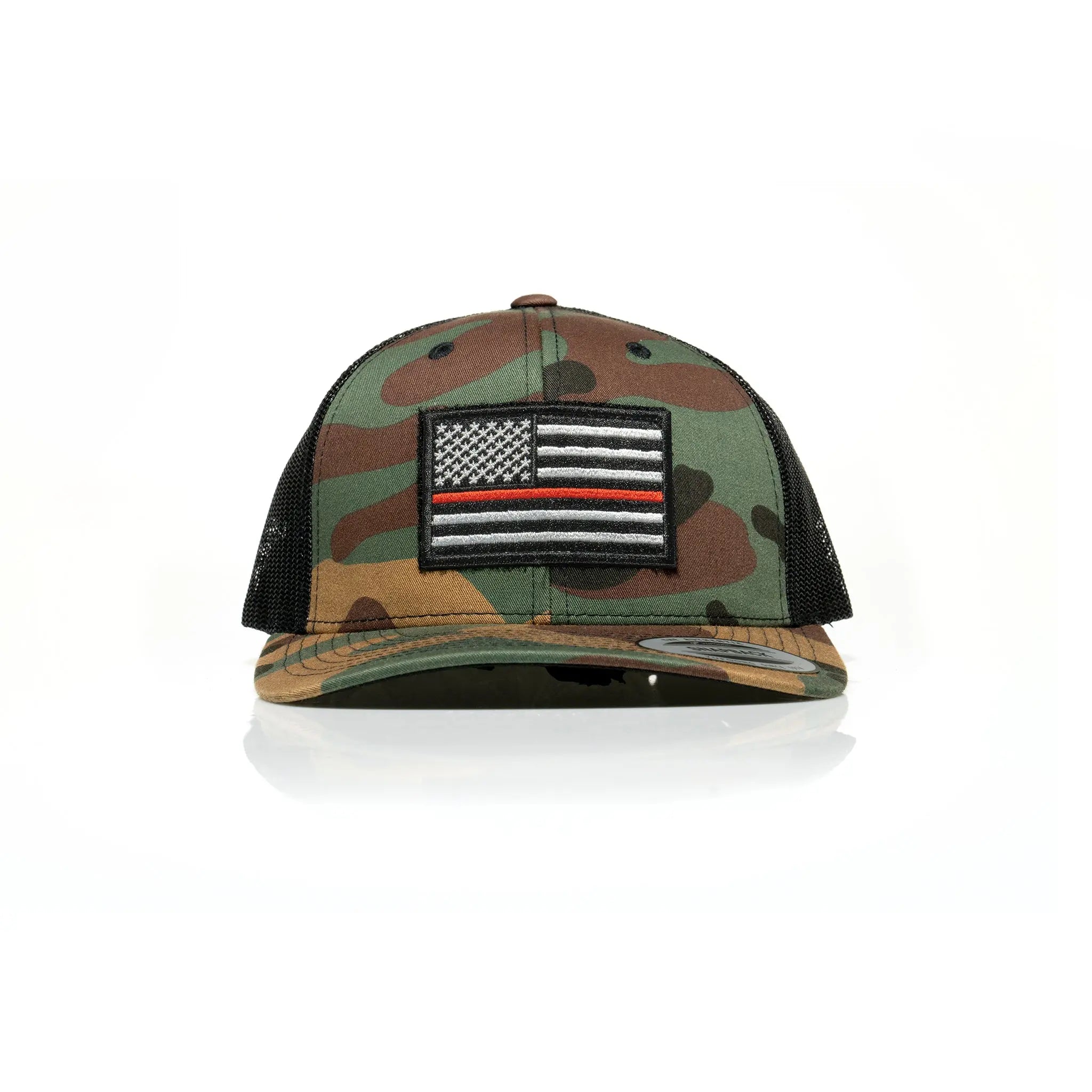 Thin Red Line Patch Trucker