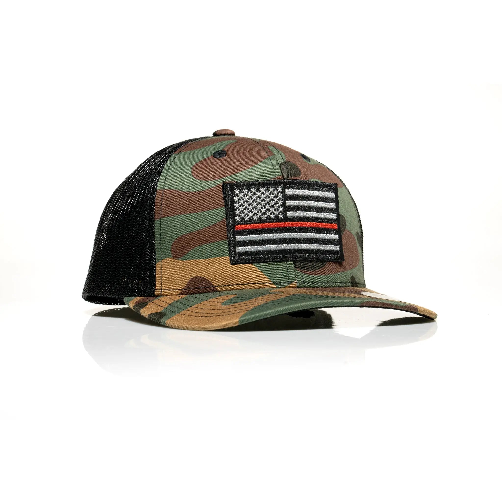 Thin Red Line Patch Trucker